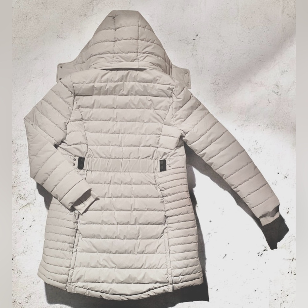 Lole Grey Puffer Coat With Hood. Excellent condition. - Picture 3 of 6